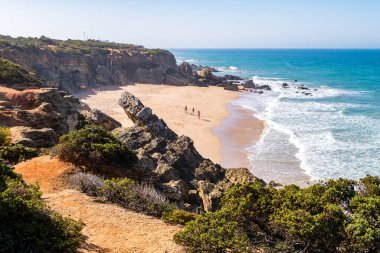 Roche coves in Conil de la Frontera, Cadiz, Spain.