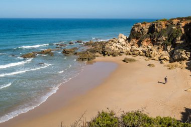 Roche coves in Conil de la Frontera, Cadiz, Spain.