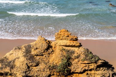Roche coves in Conil de la Frontera, Cadiz, Spain.