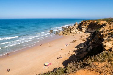 Roche coves in Conil de la Frontera, Cadiz, Spain.