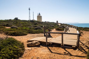 Roche coves in Conil de la Frontera, Cadiz, Spain.
