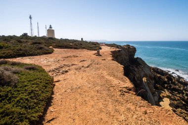 Roche coves in Conil de la Frontera, Cadiz, Spain.