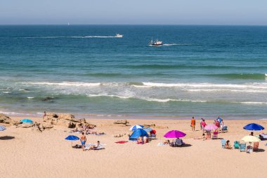Roche coves in Conil de la Frontera, Cadiz, Spain.