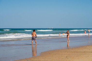 Beach of La Barrosa, Sancti Petri, Cadiz, Spain