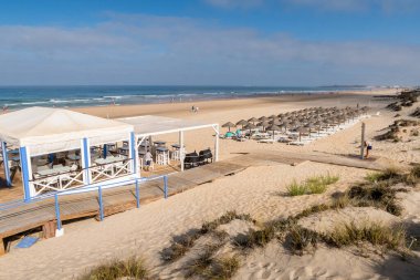 Beach of La Barrosa, Sancti Petri, Cadiz, Spain