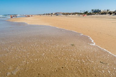 Beach of La Barrosa, Sancti Petri, Cadiz, Spain