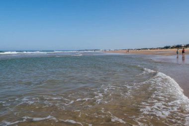 Beach of La Barrosa, Sancti Petri, Cadiz, Spain