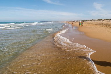 Beach of La Barrosa, Sancti Petri, Cadiz, Spain