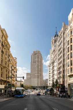 views of the city of Madrid from one of its tourist viewpoints