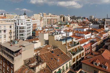 views of the city of Madrid from one of its tourist viewpoints