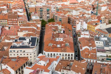 view of the roofs of Madrid from one of the tourist viewpoints