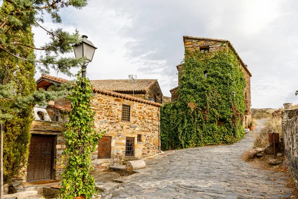 Town Houses Patones Arriba Province Madrid Spain — Stock Photo, Image
