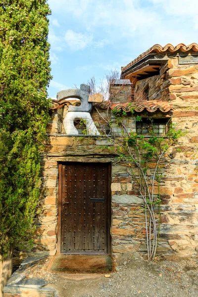 Town Houses Patones Arriba Province Madrid Spain — Stock Photo, Image