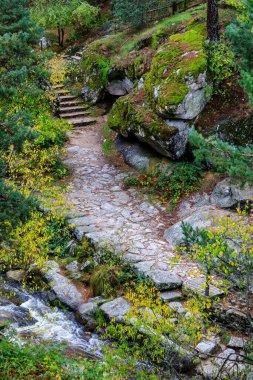 Recreation area between the provinces of Segovia and Madrid known as Boca del Asno