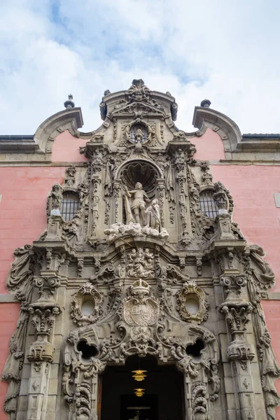 Barokke Toegang Tot Het Museo Historia Madrid Spanje — Stockfoto