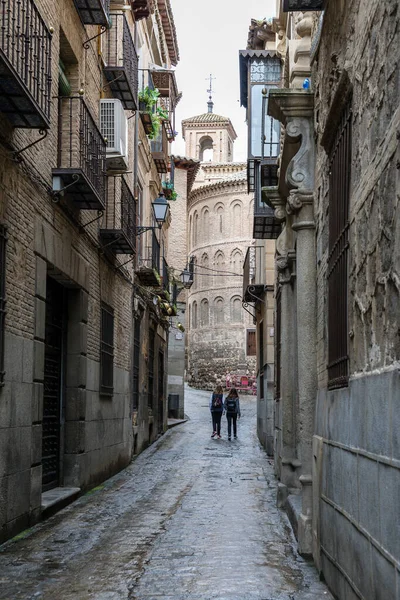 Detalhes Das Ruas Toledo Espanha Partir Dos Seus Muitos Pontos — Fotografia de Stock