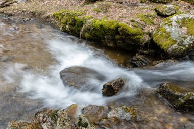 Canencia Limanı 'ndaki Mojonavalle yamacının yolu.