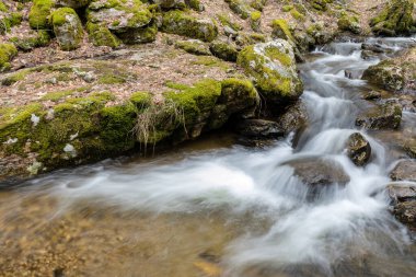 Canencia Limanı 'ndaki Mojonavalle yamacının yolu.