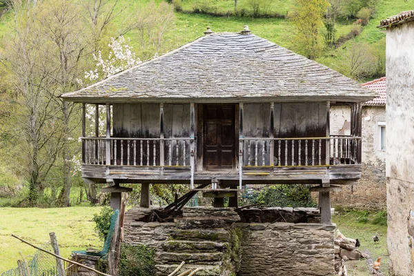Asturias Ισπανία Αγροτική Αρχιτεκτονική Των Πόλεων Και Των Χωριών Της — Φωτογραφία Αρχείου