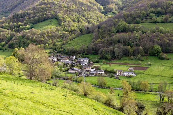 Leitariegos Völgye Asturias Spanyolország Tavasz Elején — Stock Fotó