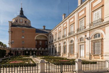 Aranjuez Kraliyet Sarayı. Madrid, İspanya topluluğu. Halka açık İspanya kralı villası olduğunu