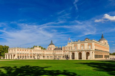 Aranjuez Kraliyet Sarayı. Madrid, İspanya topluluğu. Halka açık İspanya kralı villası olduğunu