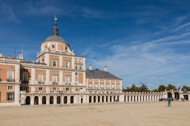 Aranjuez Kraliyet Sarayı. Madrid, İspanya topluluğu. Halka açık İspanya kralı villası olduğunu