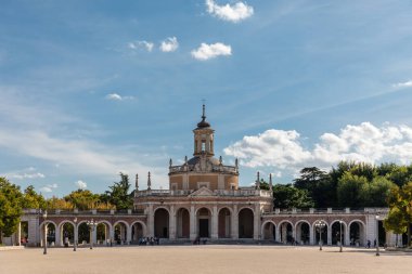 Aranjuez Kraliyet Sarayı. Madrid, İspanya topluluğu. Halka açık İspanya kralı villası olduğunu