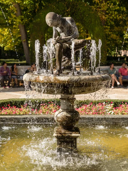 Осінь Саду Принца Аранхуеса Мадрид Іспанія — стокове фото