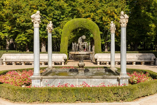 Otoño Los Jardines Príncipe Aranjuez Madrid España — Foto de Stock