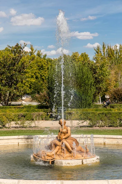 Autunno Nei Giardini Del Principe Aranjuez Madrid Spagna — Foto Stock