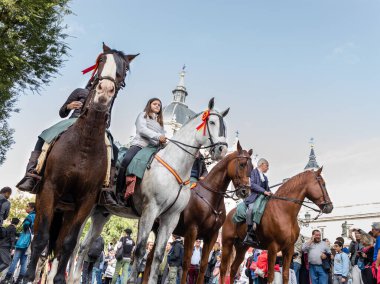 Geleneksel Trashumancia festivali Madrid sokaklarında gerçekleşti