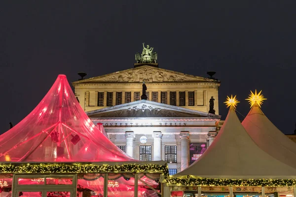 Crystal Lamps Christmas Market Humboldt Forum Berlin Federal Republic Germany — Fotografia de Stock