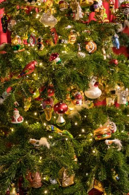 Noel pazarı, Berlin, Almanya Federal Cumhuriyeti