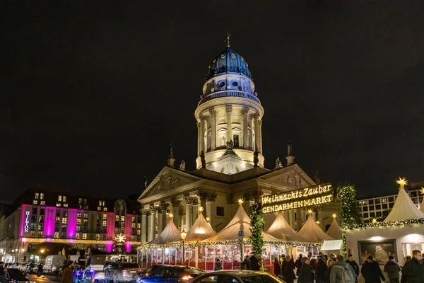 Weihnachtsmarkt Berlin Bundesrepublik Deutschland — Stockfoto
