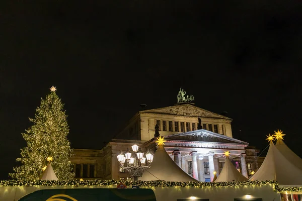 Rynek Bożonarodzeniowy Berlin Republika Federalna Niemiec — Zdjęcie stockowe