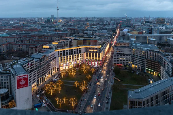 Будівлі Історичному Центрі Берліна Німеччина — стокове фото