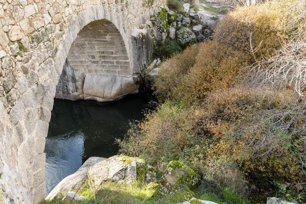 Batan Brücke Guadarrama Nationalpark Madrid Spanien — Stockfoto