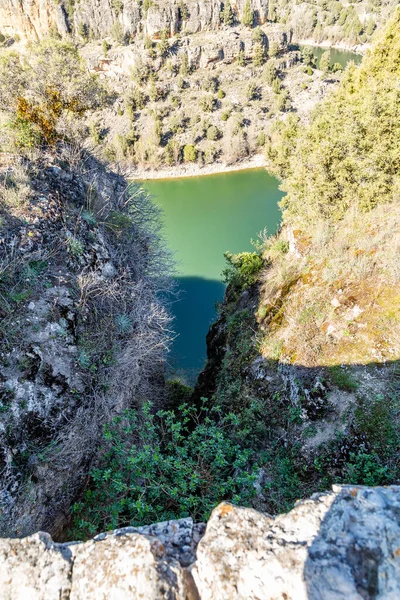San Frutos Hermitage Duraton River Sickles Spanien — Stockfoto