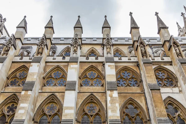 Multi Shop Panorama Westminster Abbey London — Stock Photo, Image