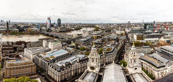 Widok Dachy Londynu Tarasu Widokowego Katedry — Zdjęcie stockowe