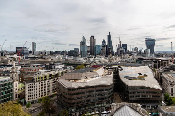 Vista Los Tejados Londres Desde Plataforma Observación Catedral —  Fotos de Stock