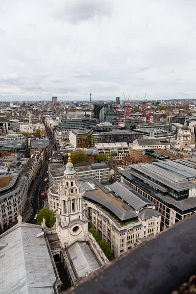 Blick Auf Die Dächer Londons Von Der Aussichtsplattform Der Kathedrale — Stockfoto