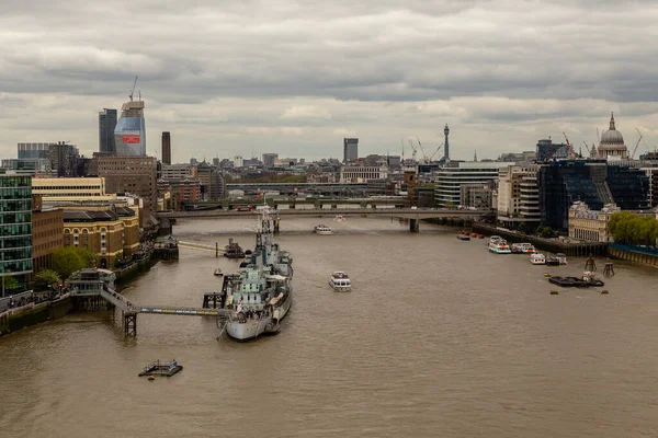 stock image different views of the river thames in the city of london