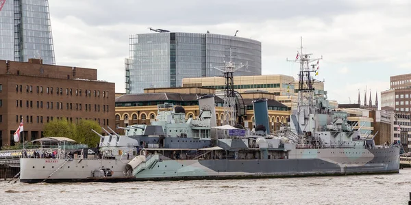 Olika Utsikt Över Floden Thames Staden London — Stockfoto