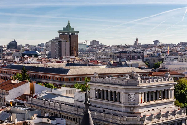 Madrid View Rooftops — Stock Photo, Image