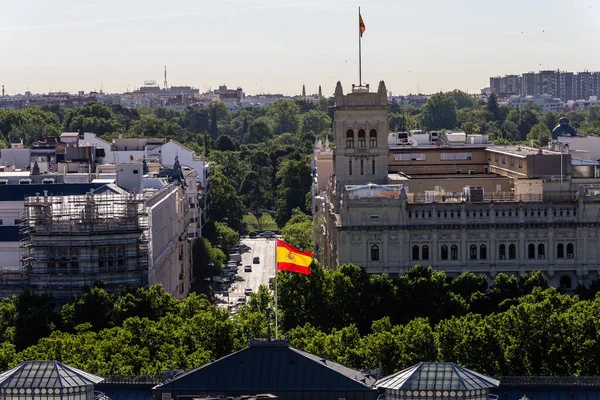 Vista Madrid Desde Los Tejados —  Fotos de Stock