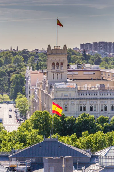 Вид Мадрида Веревок — стоковое фото
