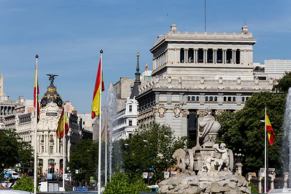 西班牙马德里Cibeles广场 — 图库照片