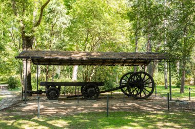 Madrid 'de Kampo del Moro denilen halk bahçeleri.